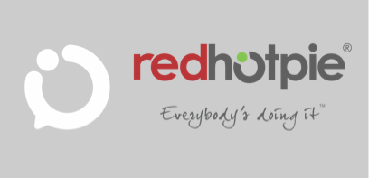 5 white Q with RedHotPie and dark slogan with no keyline on no background